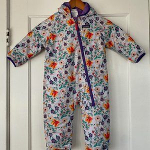 Patagonia Reversible Puff Ball Infant Bunting 12-18 mo